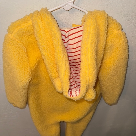 Disney Pooh Bear Little Sleepies Sherpa One Piece Outerwear 18-24 Romper - Picture 5 of 9